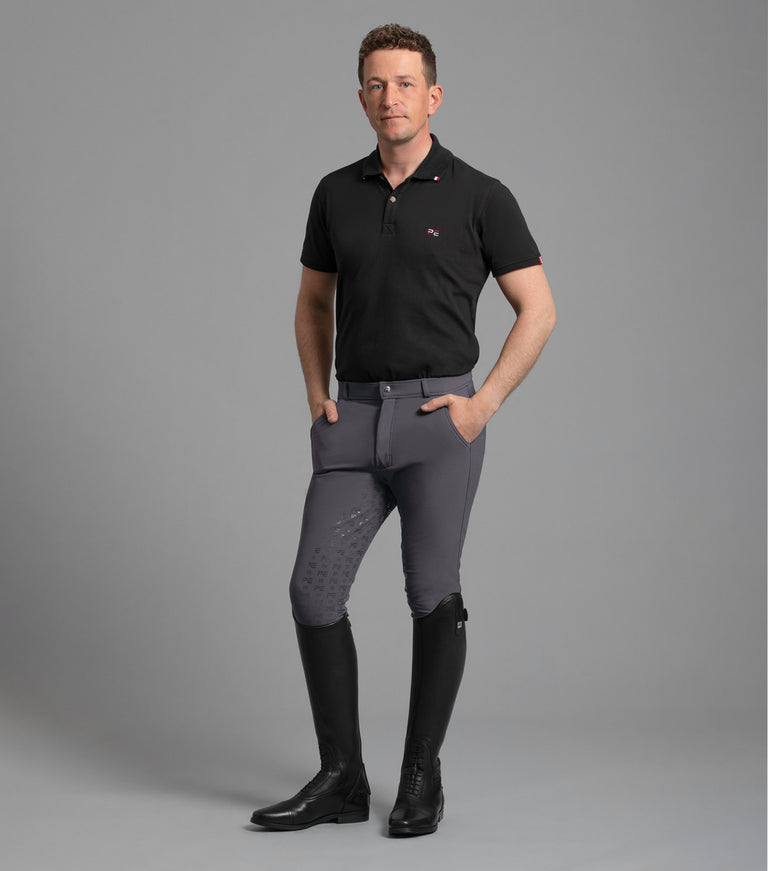 Premier Equine Levanzo Men's Full Seat Gel Riding Breeches (beige, navy, grey or black)