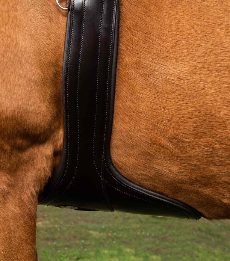 Premier Equine Lizzano Anatomic Leather Stud Girth (available in brown and in black)