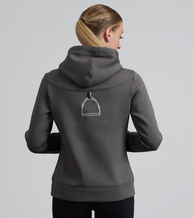 Premier Equine Lucia Ladies Hoodie (Grey)