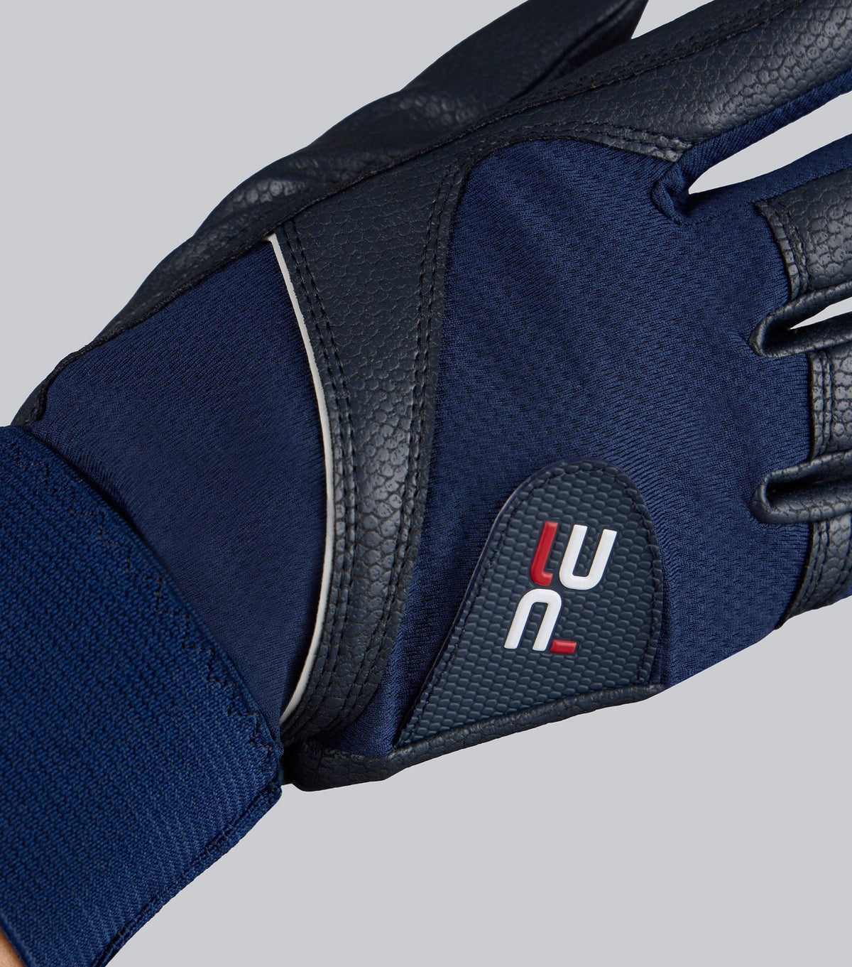 Description:Nexa Riding Gloves_Colour:Navy_Position:3