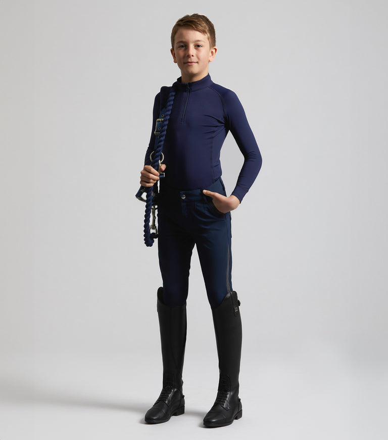 Premier Equine Junior Ombretta Technical Riding Top (girls and boys)