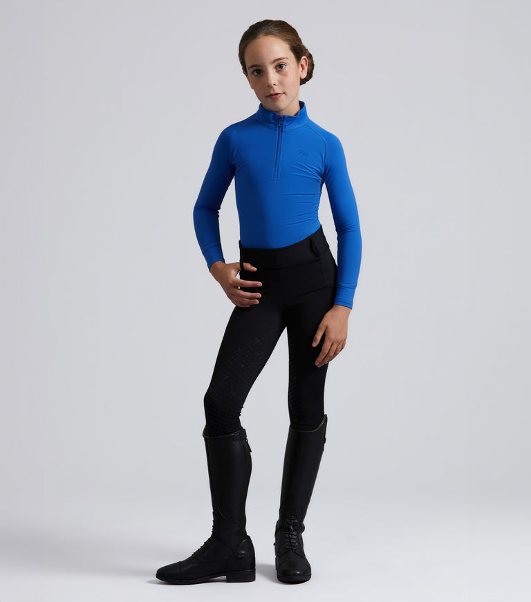 Premier Equine Junior Ombretta Technical Riding Top (girls and boys)