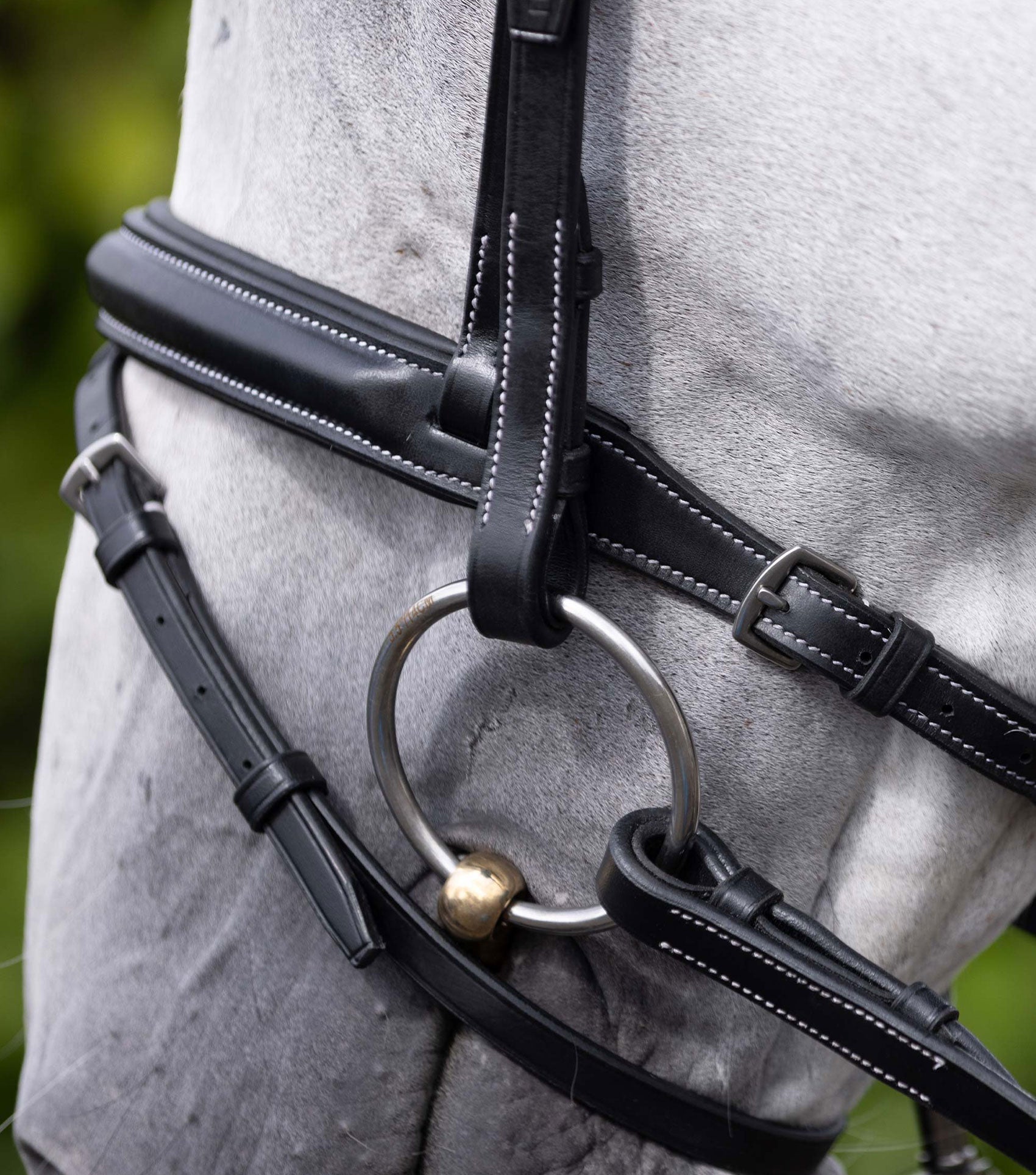 Description:Padded Noseband for Pro Elevator Bridle_Colour:Black_Position:2