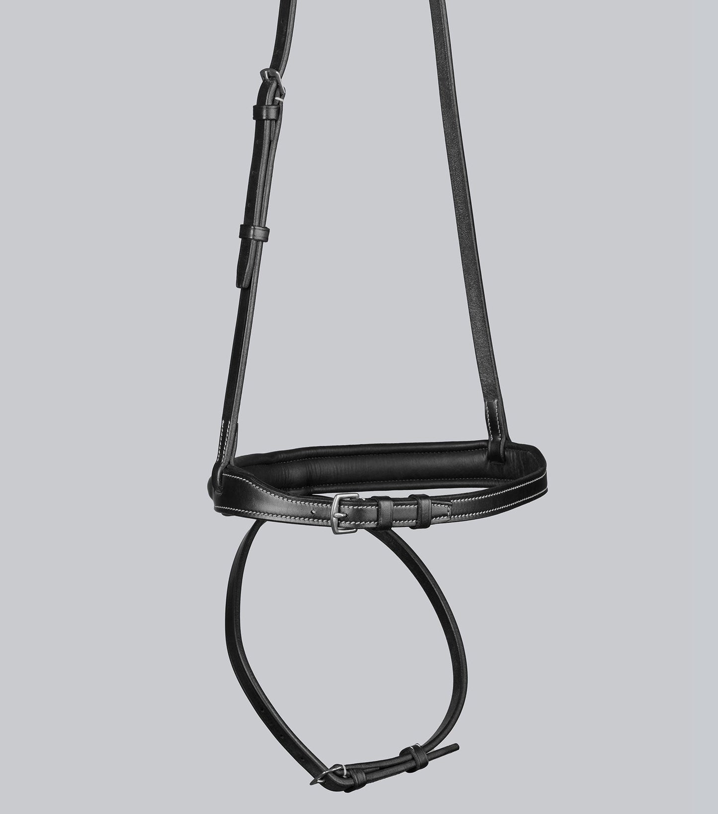 Description:Padded Noseband for Pro Elevator Bridle_Colour:Black_Position:4