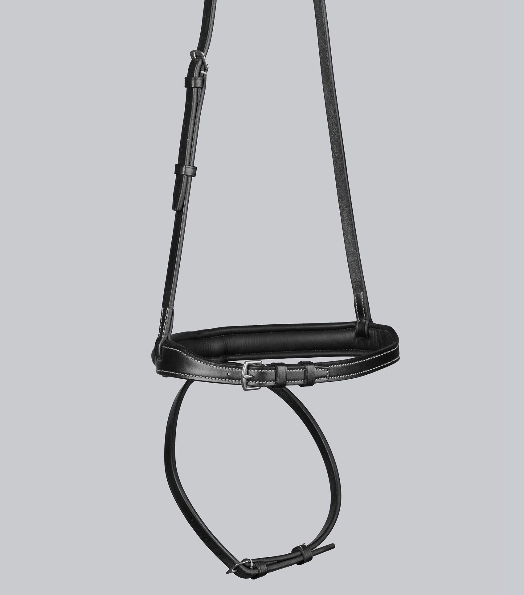 Description:Padded Noseband for Pro Elevator Bridle_Colour:Black_Position:4
