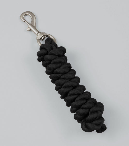 Description:Polycotton Lead Rope: 2 Meters_Colour:Black_Position:1