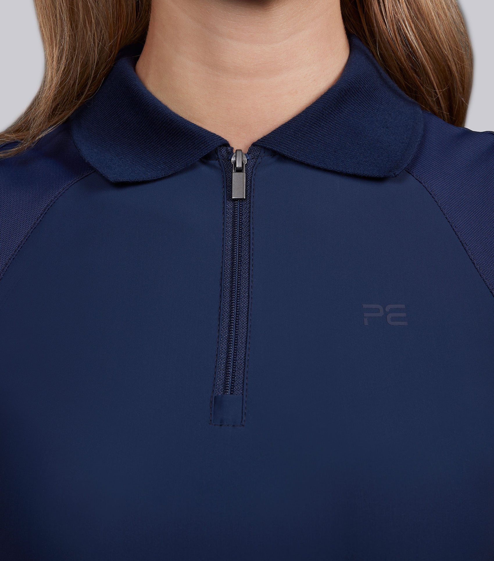 Description:Prospero Sleeveless Polo Top_Colour:Navy_Position:3