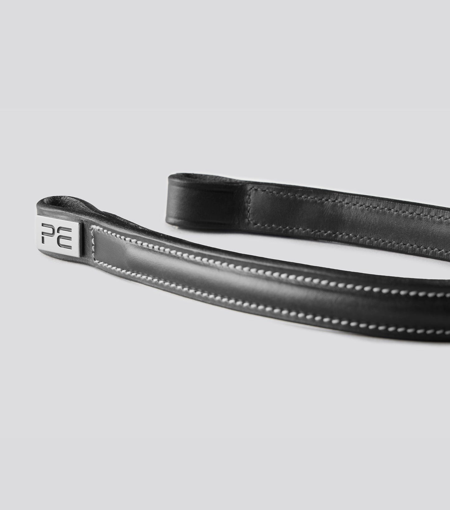 Description:Raised browband for raised jumping bridle_colour:black_position:4
