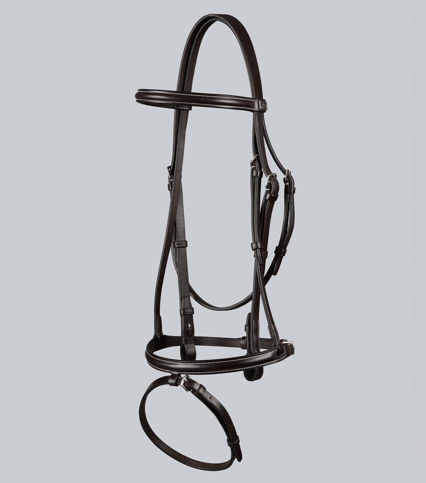 Description:Raised Jumping Bridle_Colour:Dark Havana_Position:6