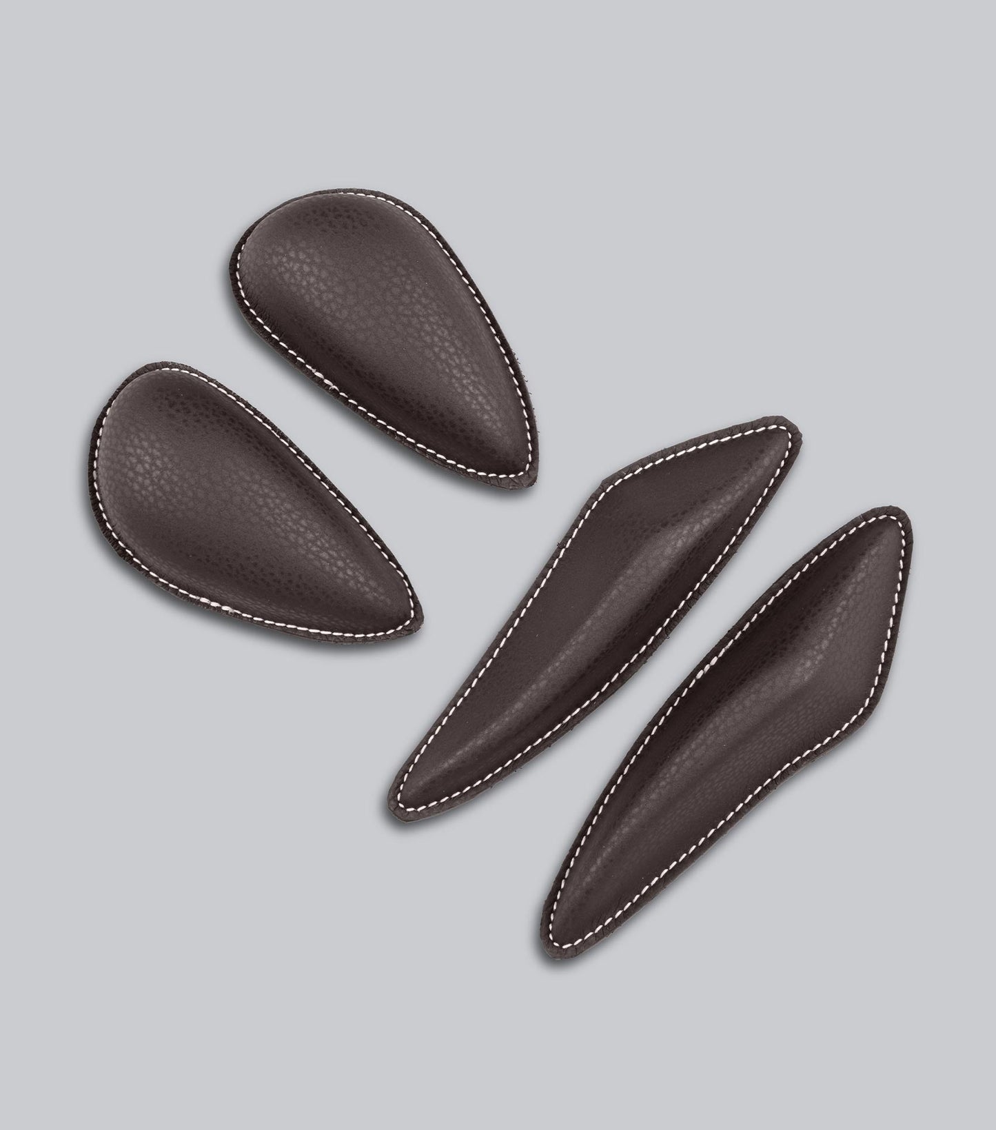 Description:Saddle Blocks Set of four_Colour:Brown_Position:1