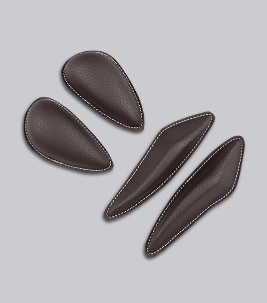 Description:Saddle Blocks Set of four_Colour:Brown_Position:1