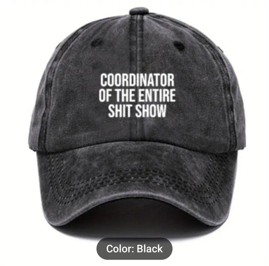 Cap for the person running the show!