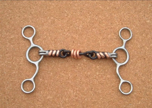 Tom Thumb Sweet Iron bit with Copper Rollers