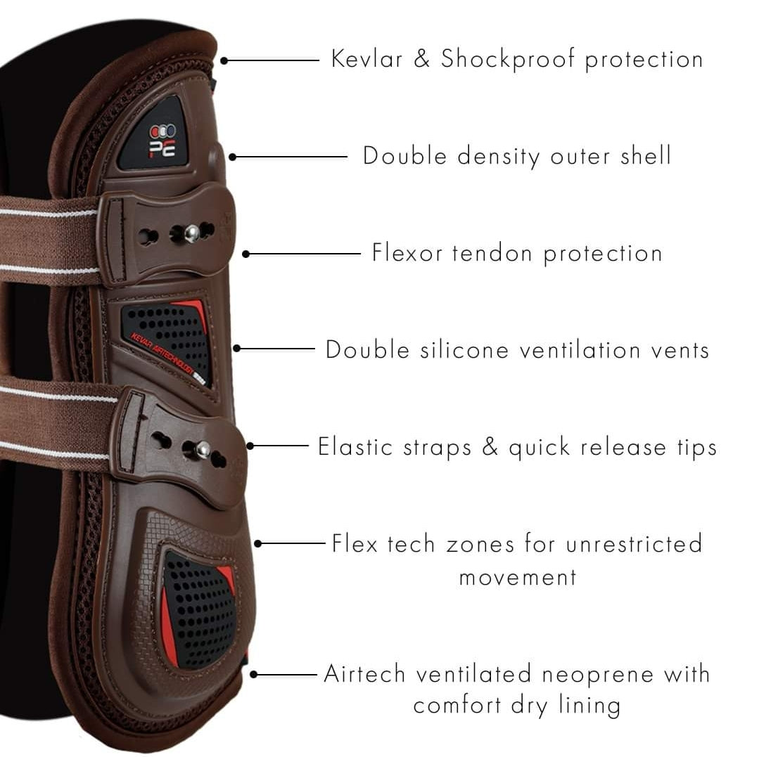 Premier Equine Kevlar Airtechnology Tendon Jump Boots