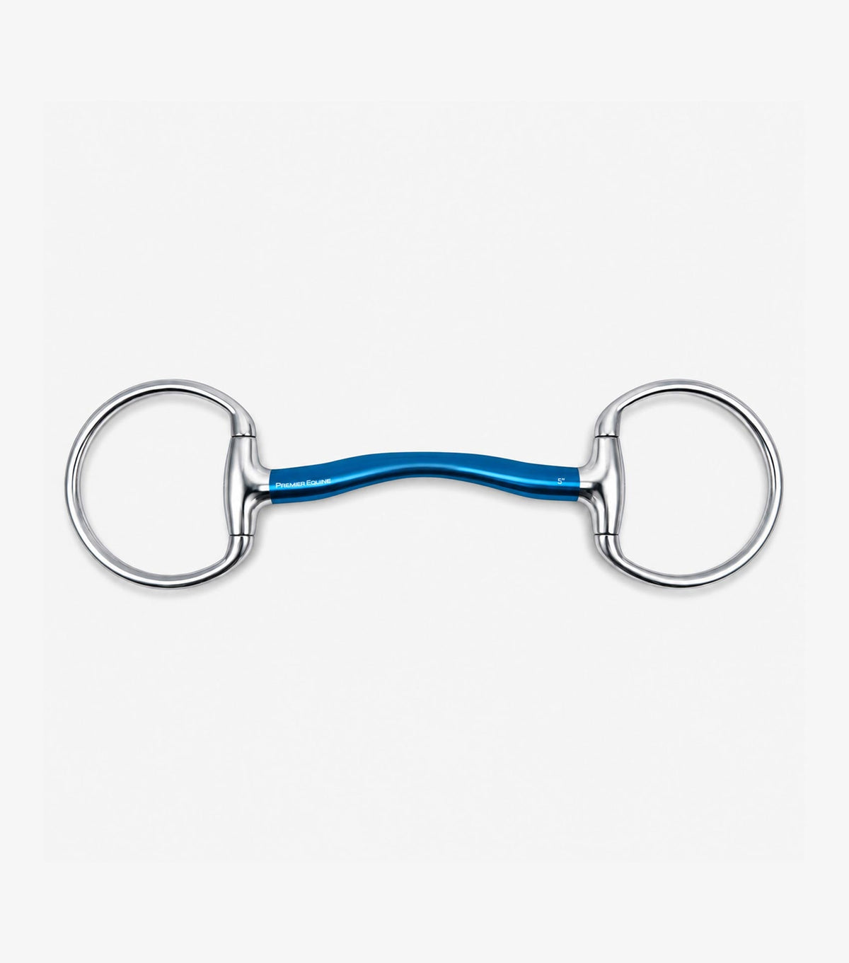 Premier Equine Sweet Iron Eggbutt Ring Ported Mullen