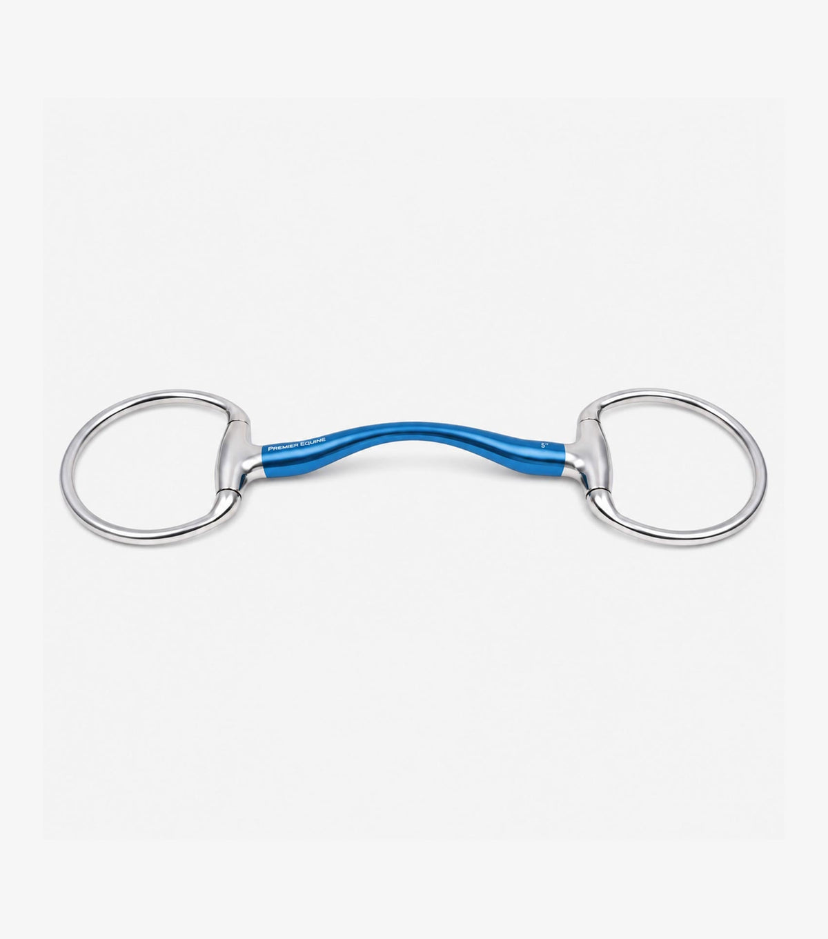 Premier Equine Sweet Iron Eggbutt Ring Ported Mullen