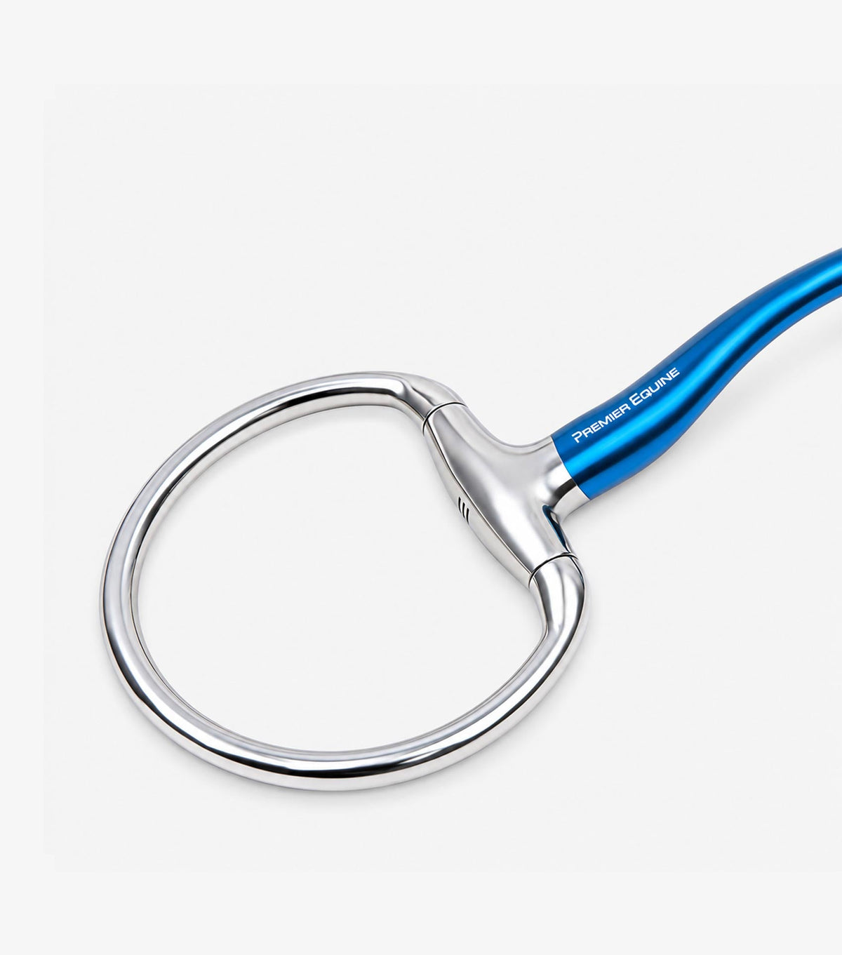 Premier Equine Sweet Iron Eggbutt Ring Ported Mullen