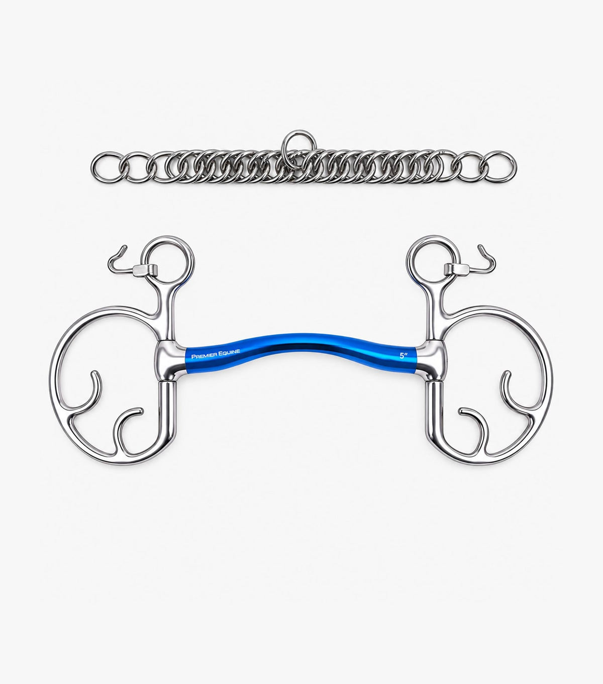 Premier Equine Sweet Iron Kimblewick Ported Mullen
