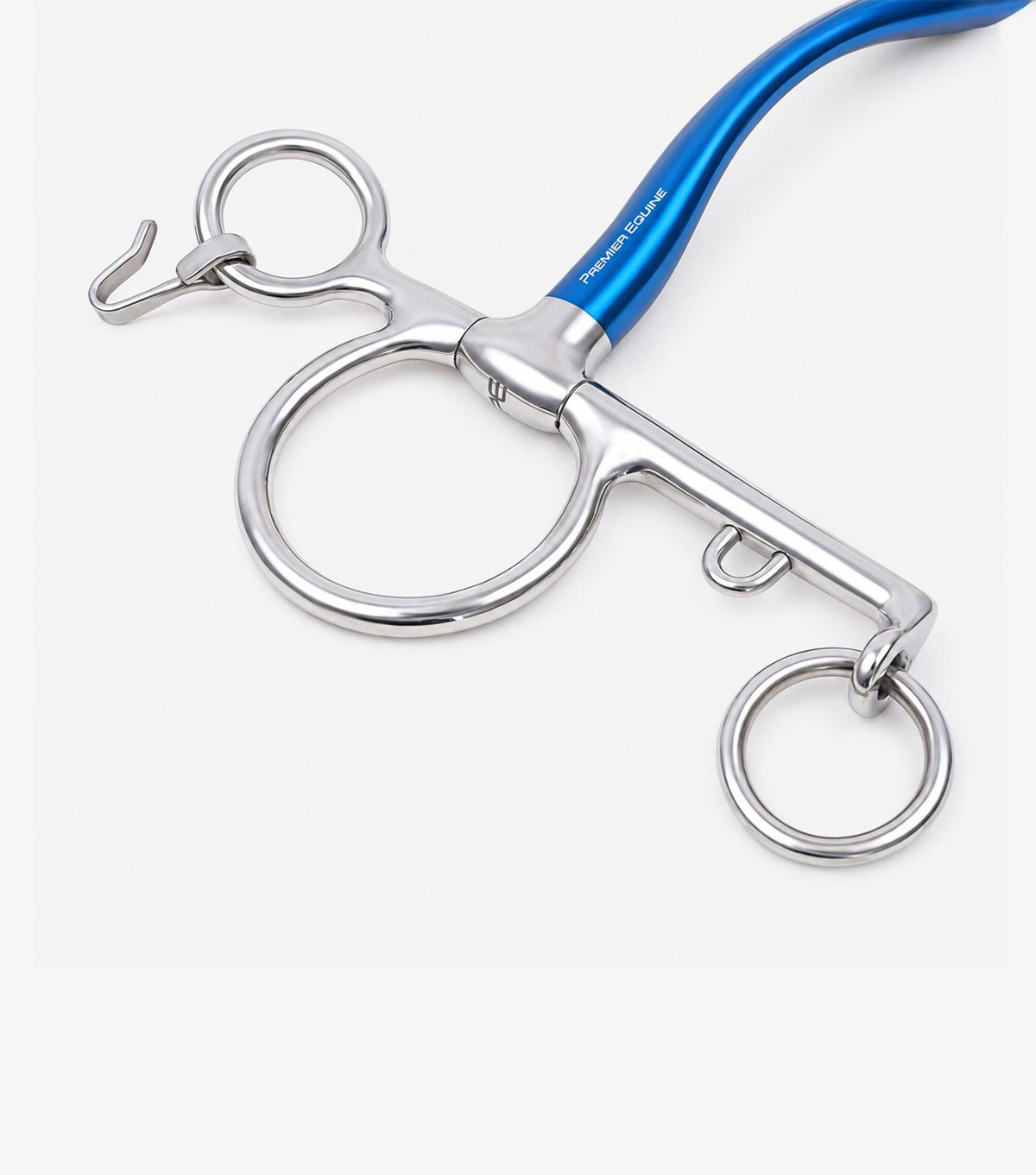 Premier Equine Sweet Iron Pelham Long Curb Ported Mullen