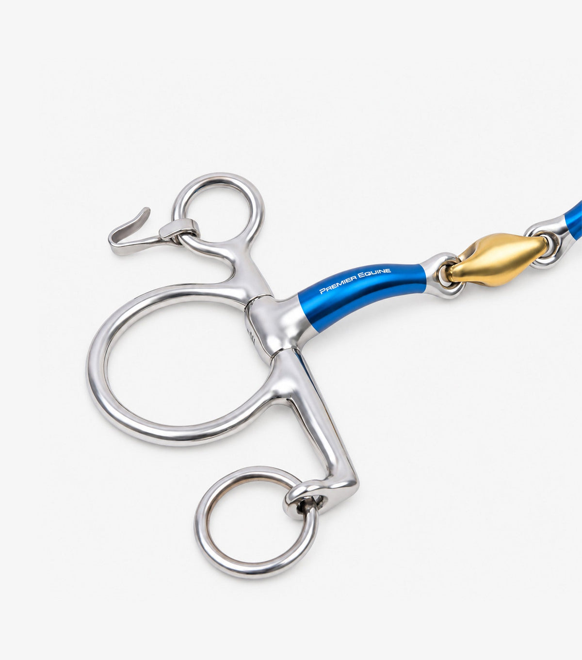 Premier Equine Sweet Iron Pelham Short Curb with Aurion Lozenge