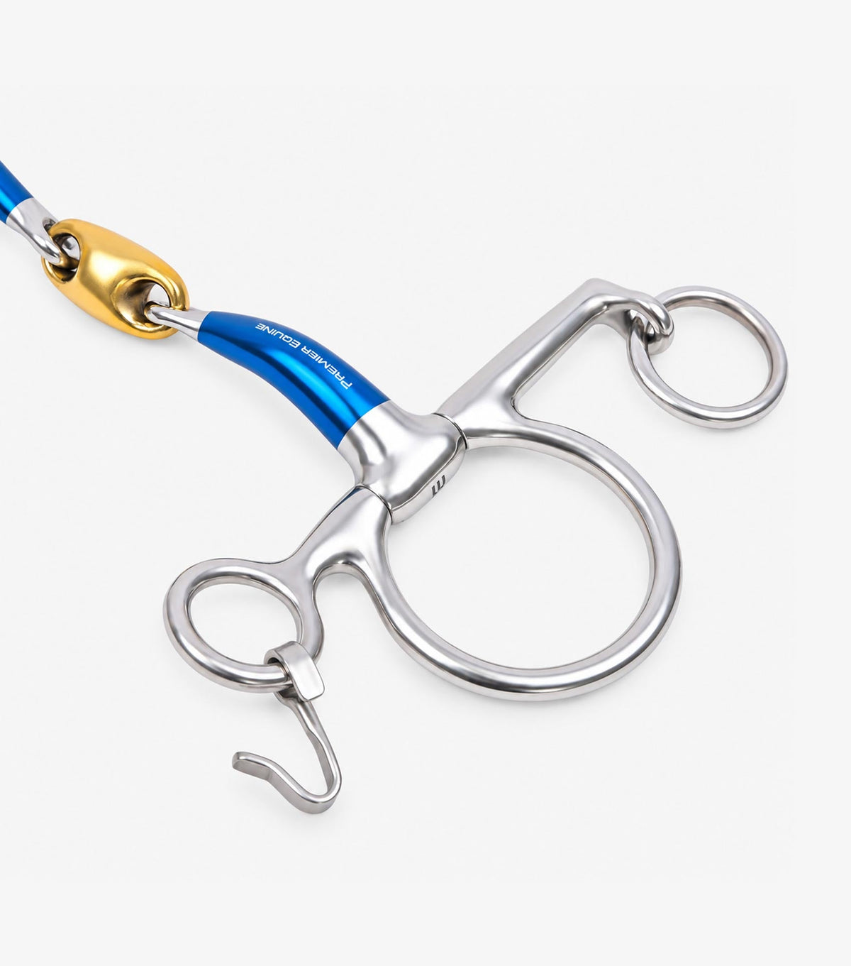 Premier Equine Sweet Iron Pelham Short Curb with Aurion Lozenge