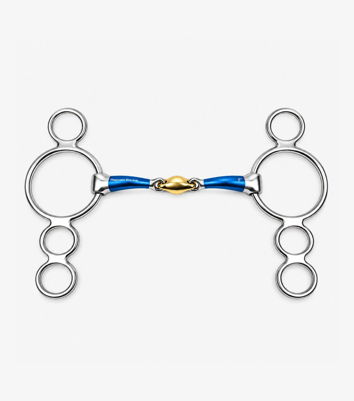 Premier Equine Sweet Iron Three Ring Elevator with Aurion Lozenge