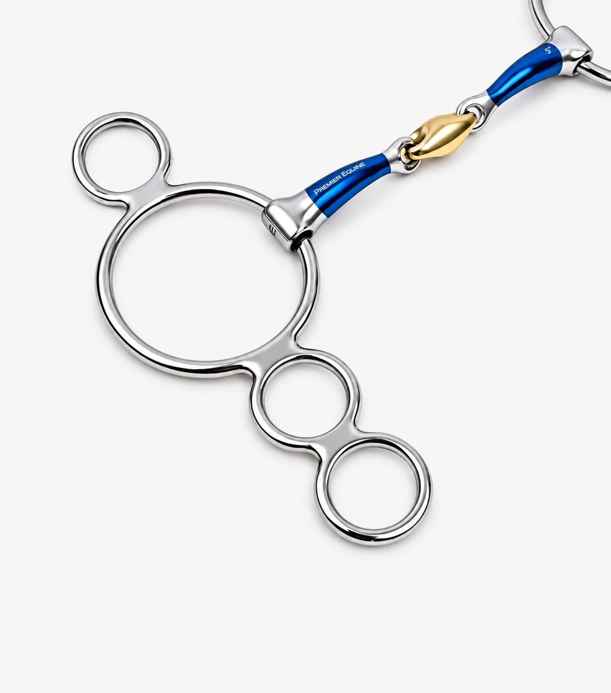 Premier Equine Sweet Iron Three Ring Elevator with Aurion Lozenge