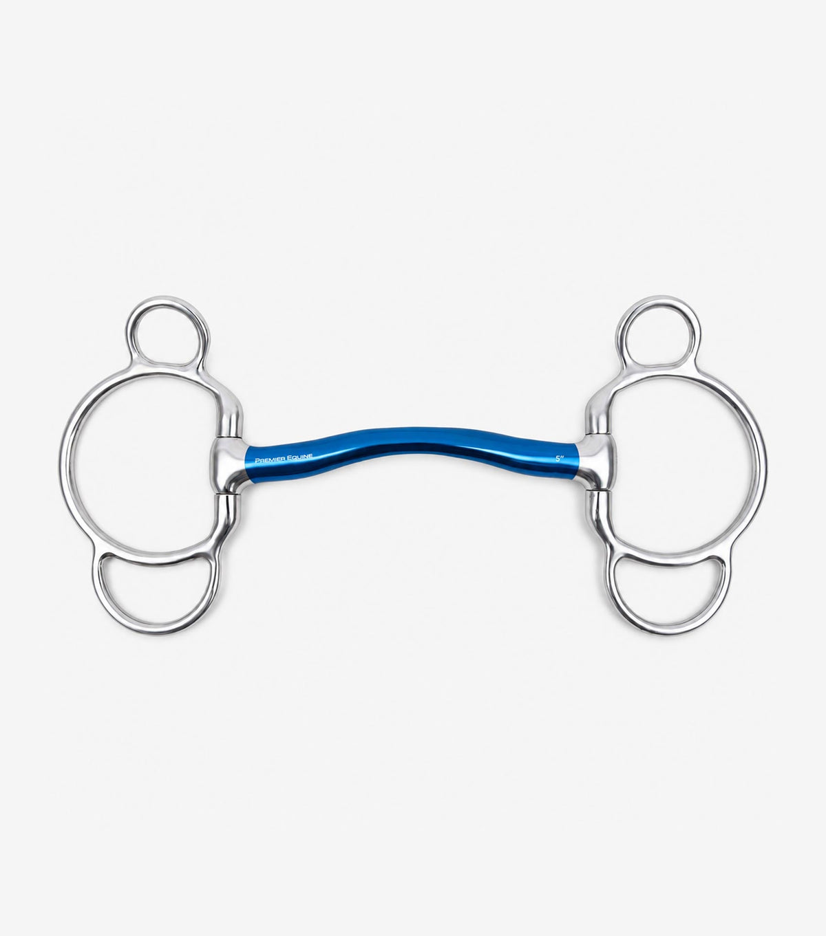 Premier Equine Sweet Iron Universal Fixed Ring Ported Mullen
