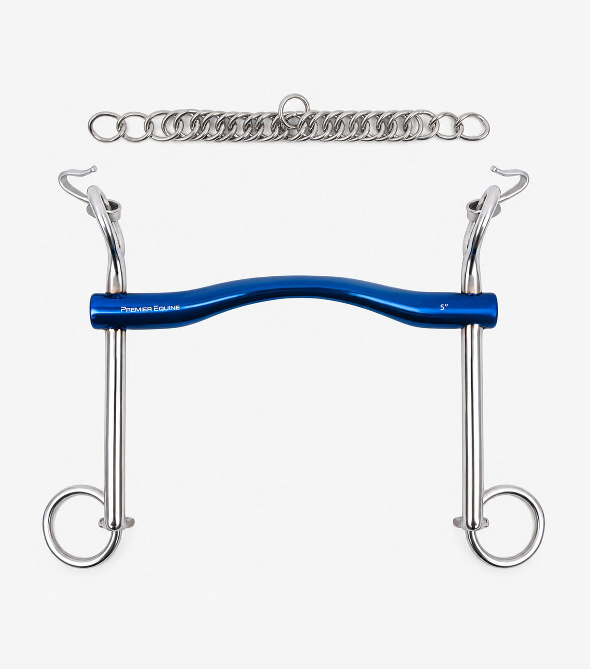 Premier Equine Sweet Iron Weymouth Short Ported Mullen