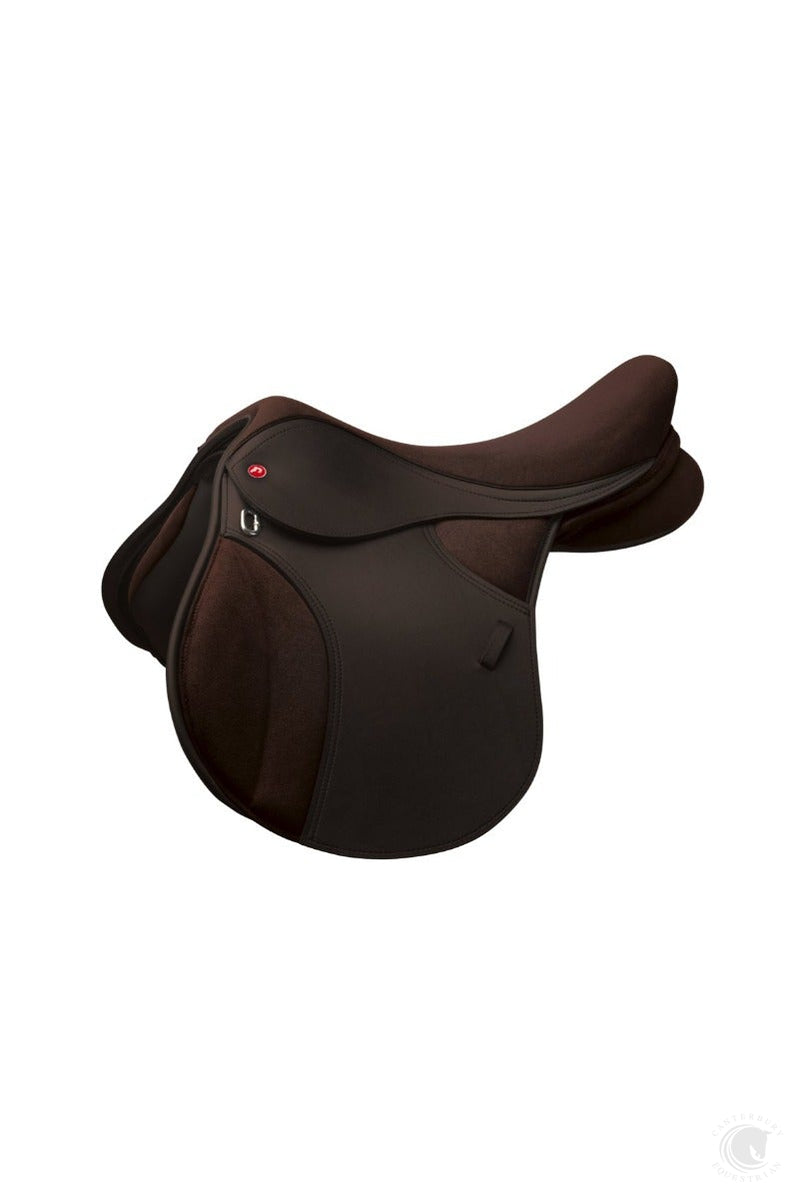 Thorowgood brown 15" pony GP saddle. Interchangeable gullet