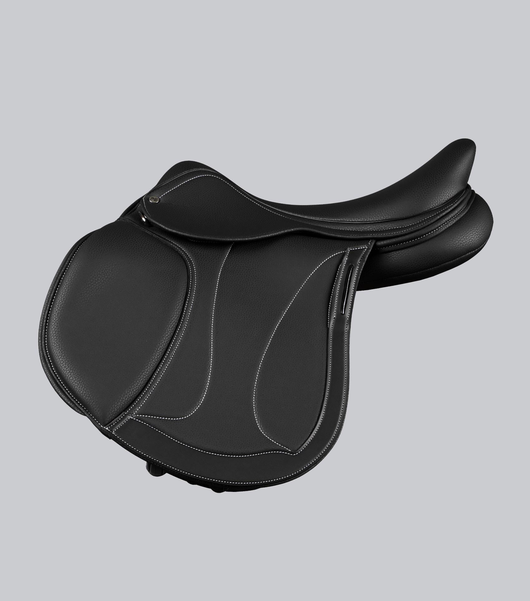 Description:Antibes synthetic jump saddle_Colour:Black_Position:3