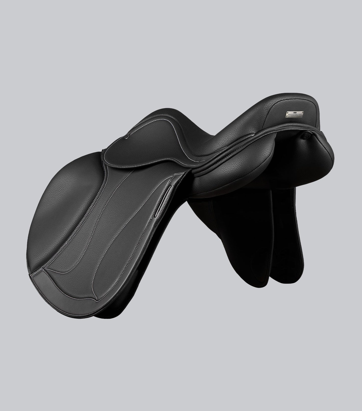 Description:Antibes synthetic jump saddle_Colour:Black_Position:4