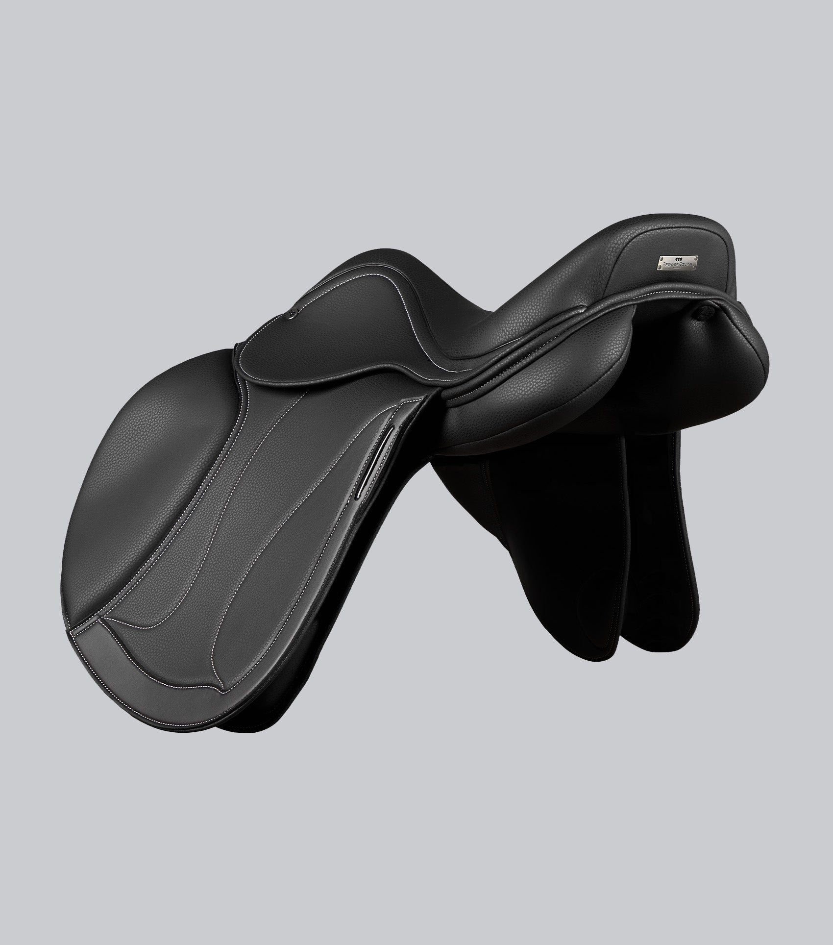 Description:Antibes synthetic jump saddle_Colour:Black_Position:4