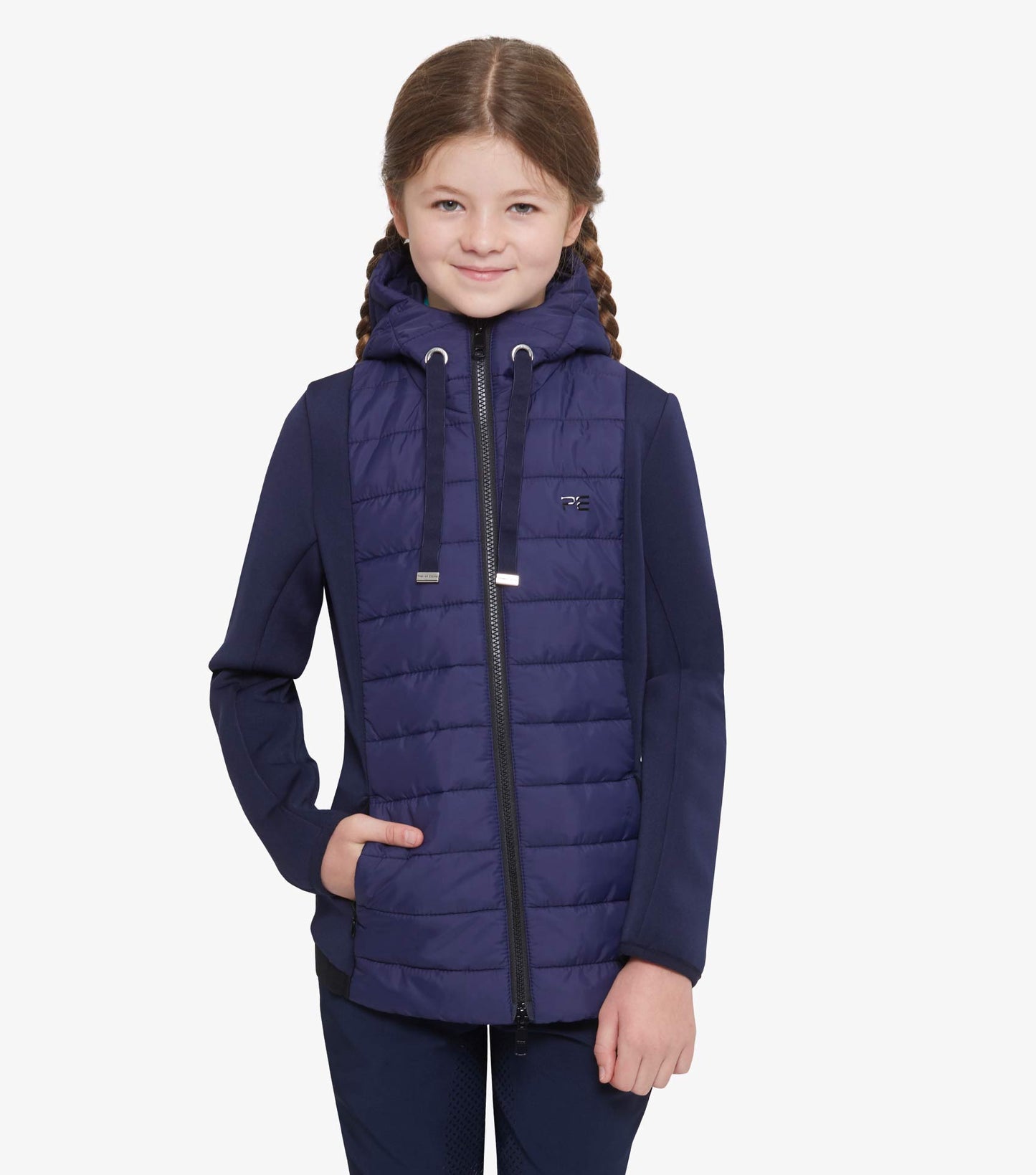 Premier Equine Arion Junior Riding Jacket With Hood (boys and girls)