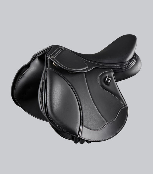 Description:Bastia synthetic jump saddle_Colour:Black_Position:1
