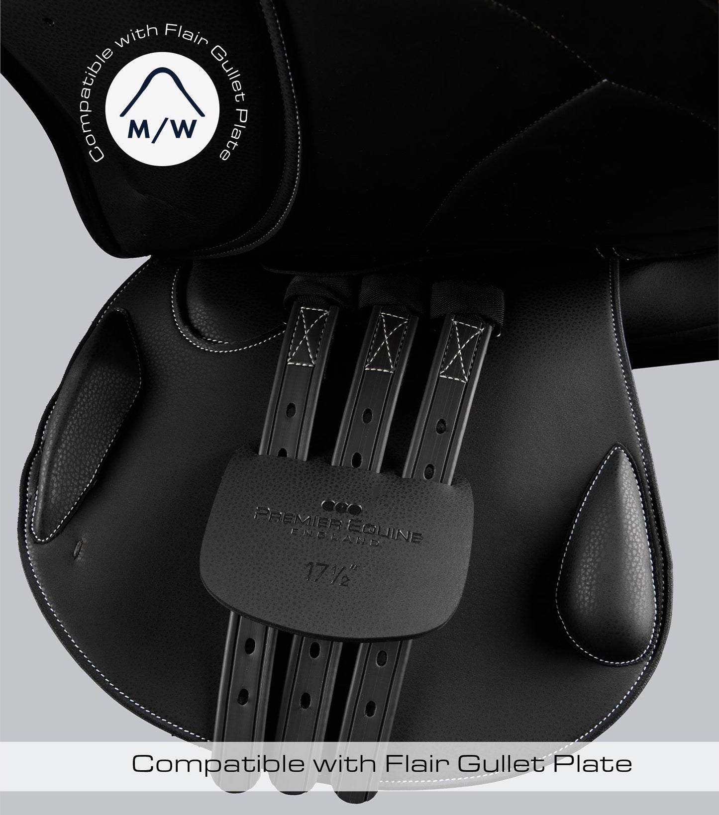 Description:Bastia synthetic jump saddle_Colour:Black_Position:2