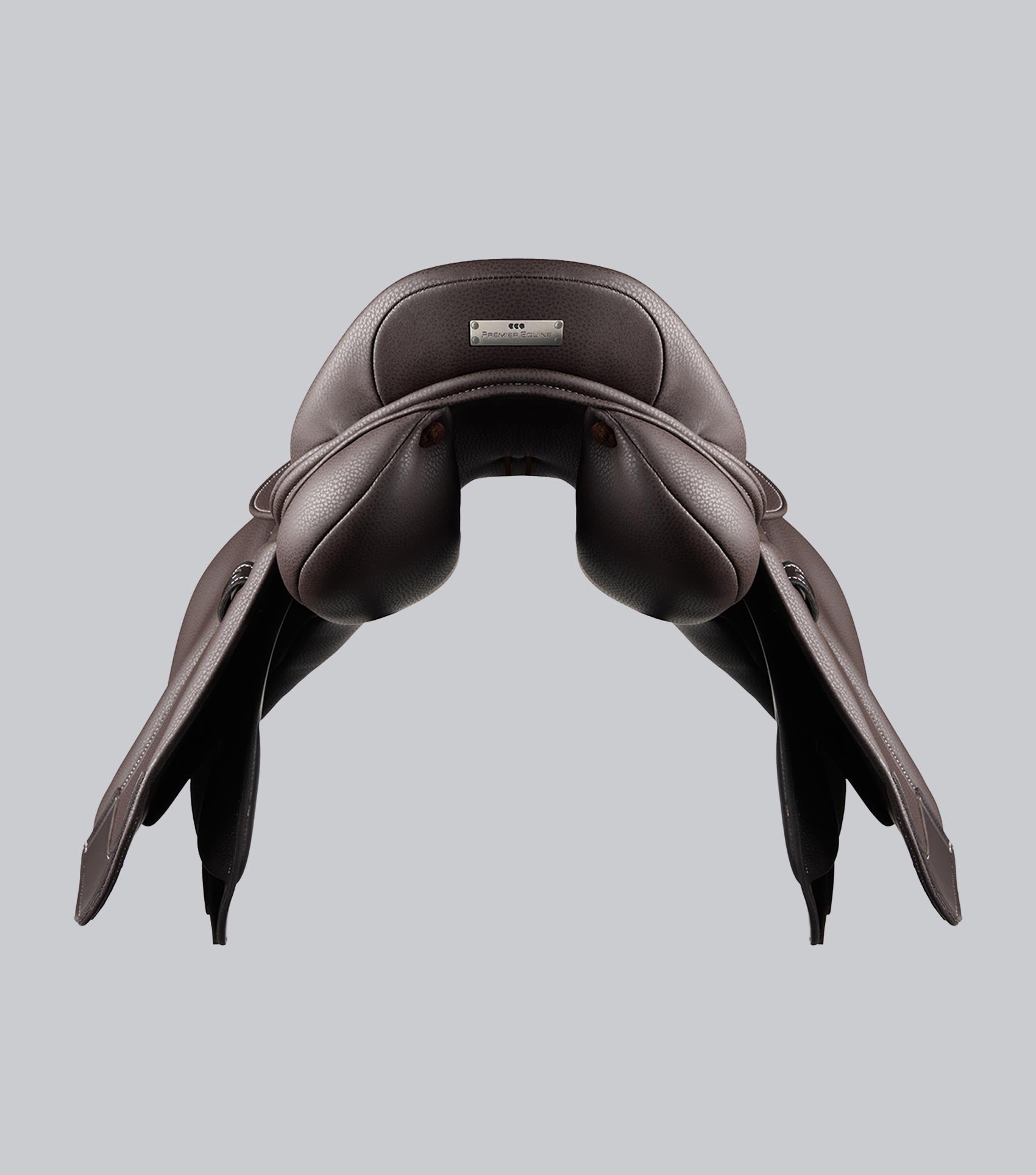 Description:Bastia Synthetic Jump Saddle_Colour:Dark Havana_Position:5