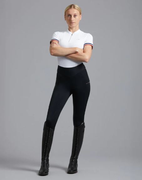 Premier Equine Aporia Ladies Riding Tights (navy or black - high waisted)