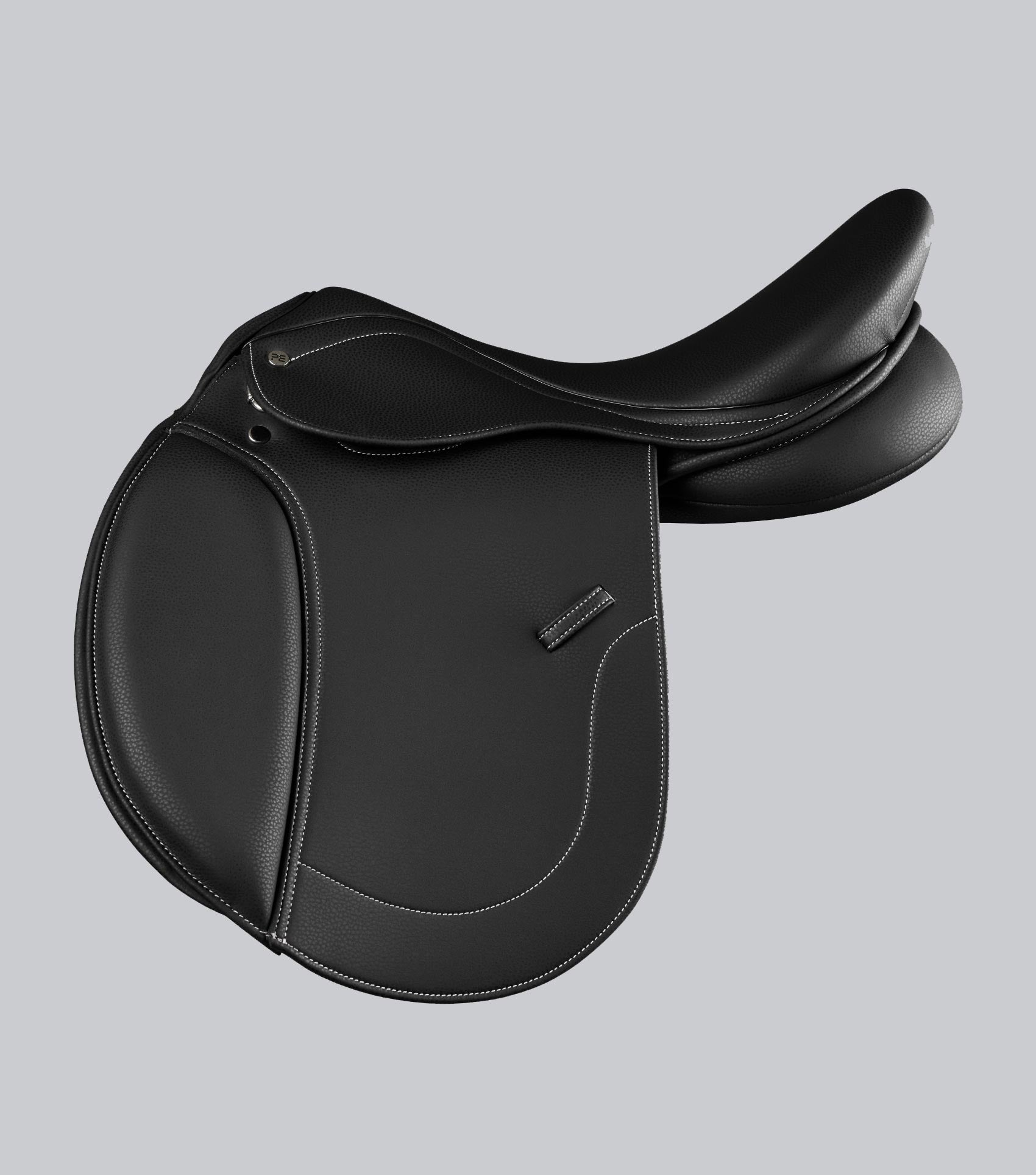 Description:Bourges Synthetic GP Saddle_Colour:Black_Position:3