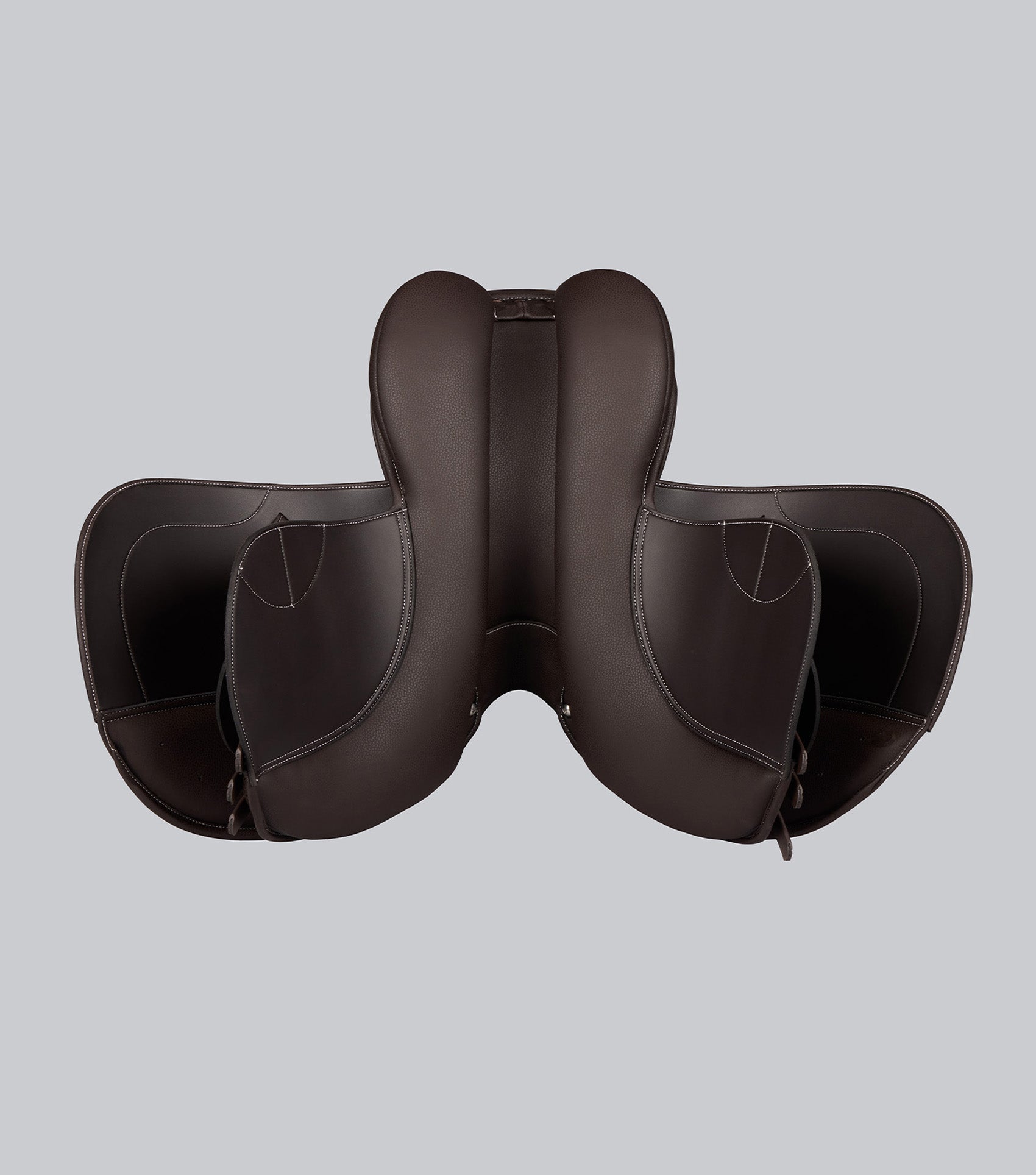 Description:Bourges Synthetic GP Saddle_Colour:Brown_Position:6