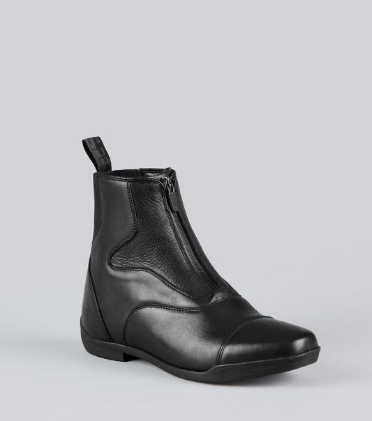 Description:Calceus Leather Paddock Boots_Colour:Black_Position:1