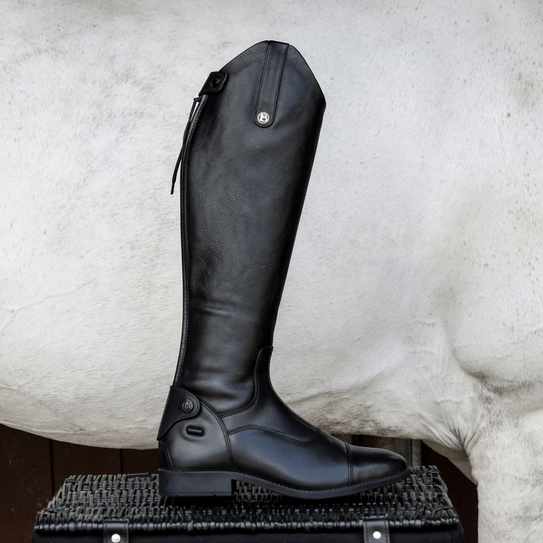 Brogini Casperia Long Leather Riding Boots (Black)