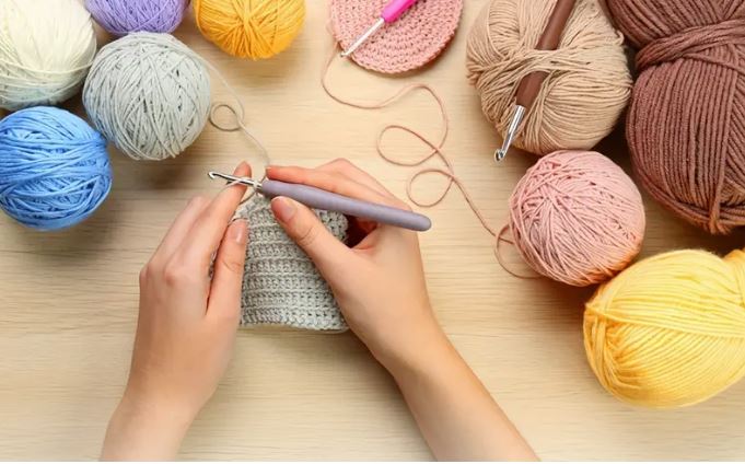Crochet kit - cute brown pony