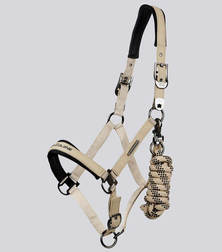 Premier Equine Duco Padded Head Collar with Lead Rope