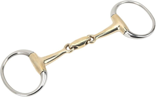 ETS Brass alloy eggbutt snaffle. New!