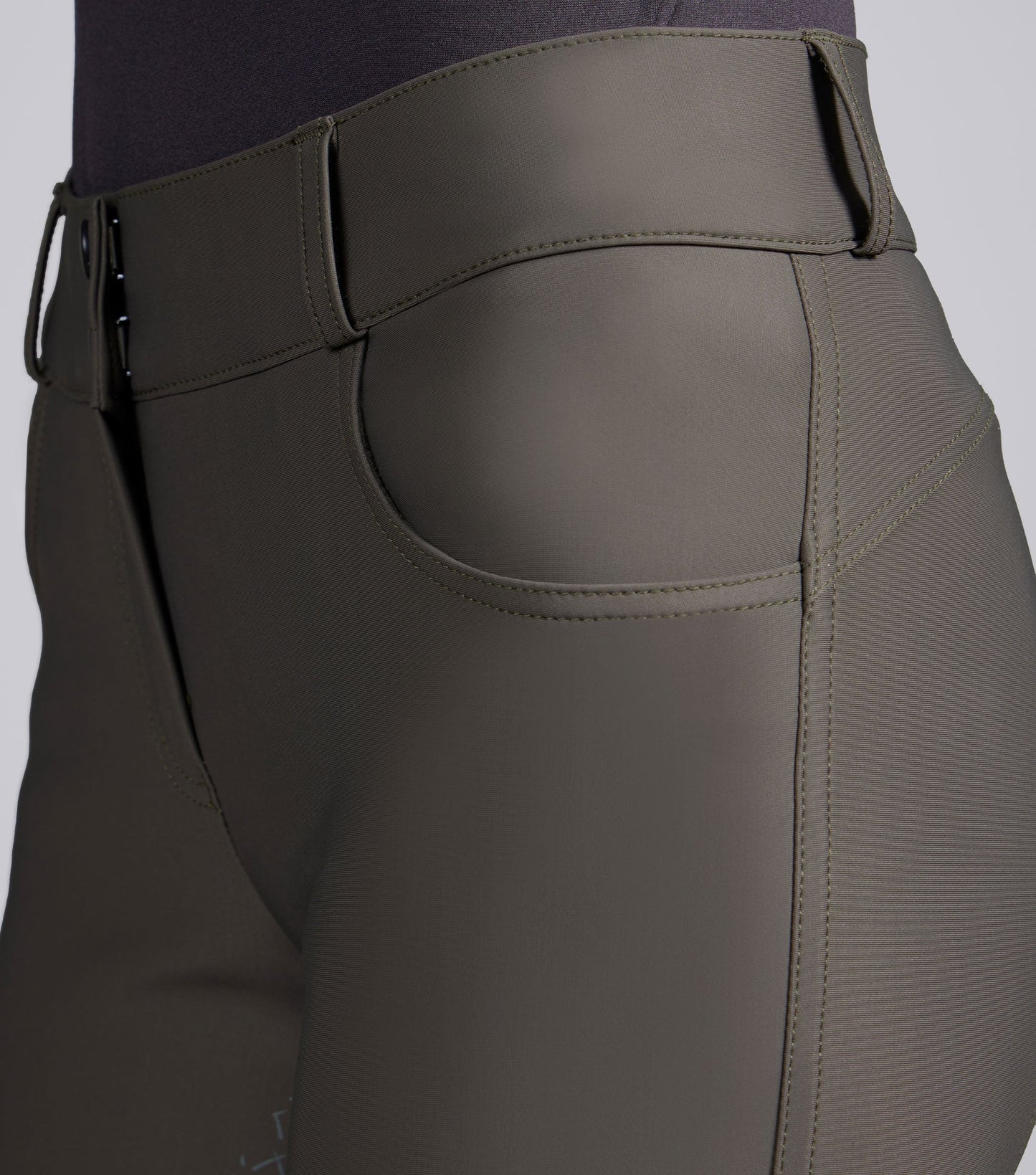 Description:Elixir Womens Full Seat Breeches_Colour:Mosswood_Position:5
