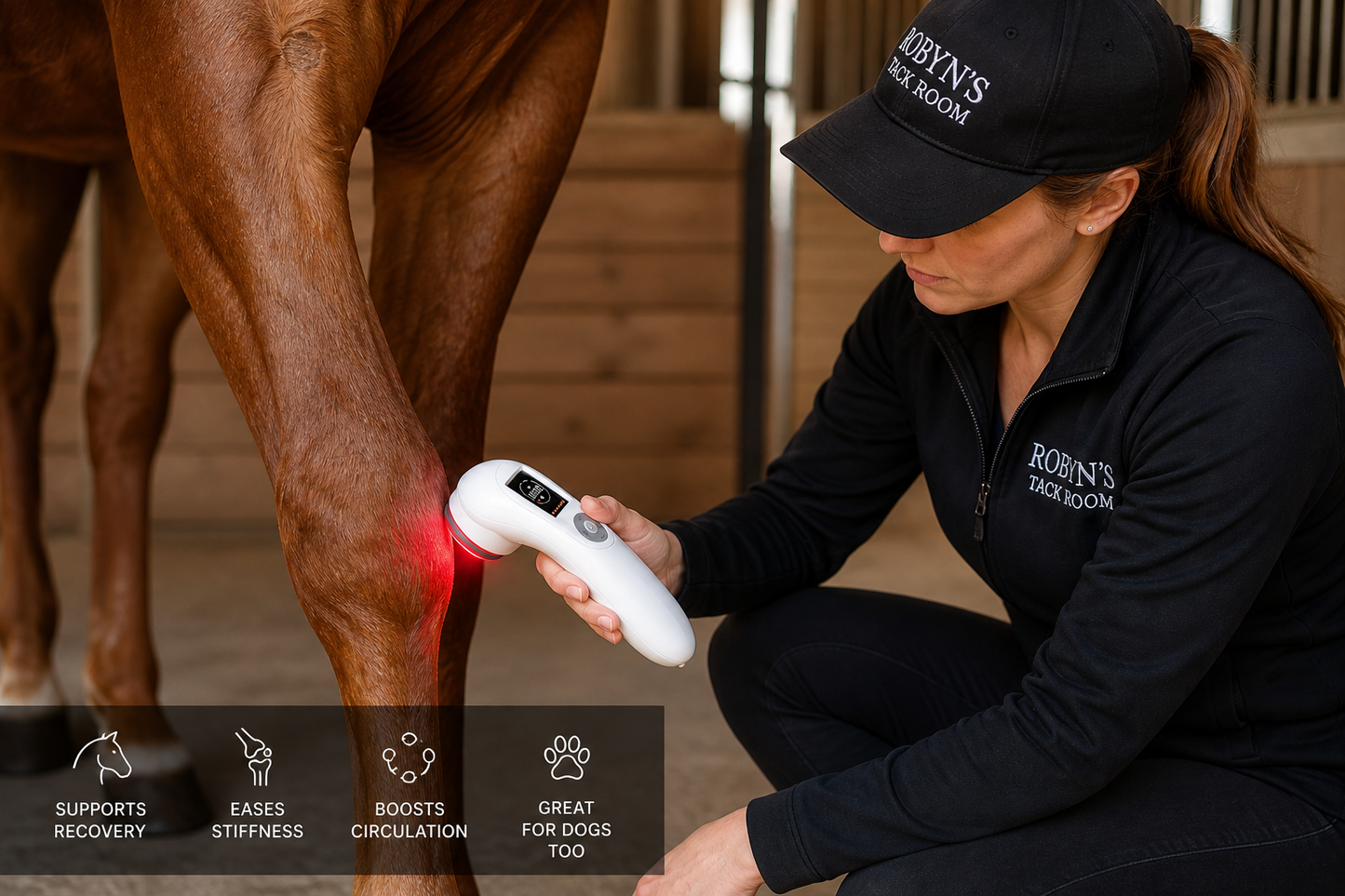 Equine Therapy Systems Handheld Red Light Lazer Therapy Machine (infrared laser)