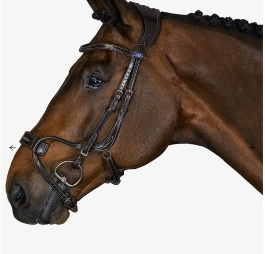 PS of Sweden brown High Jump bridle full size (size 2)