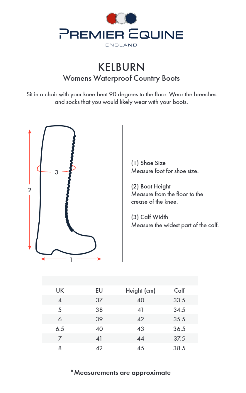 Premier Equine Kelburn Women's Waterproof Country Boots