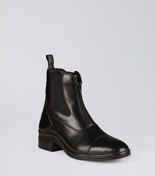 Description:Lanark Leather Paddock Boots_Colour:Black_Position:1